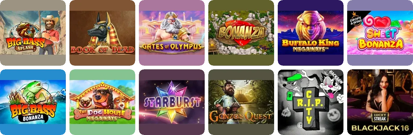 Vauhti Casino games